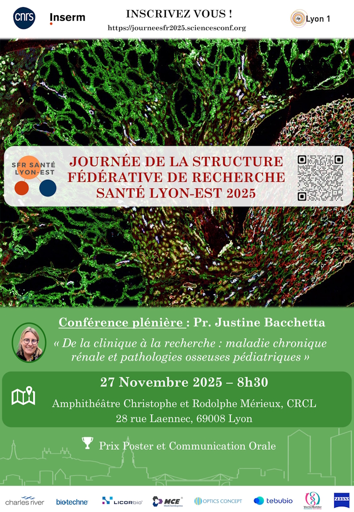 Affiche journée SFR 2025